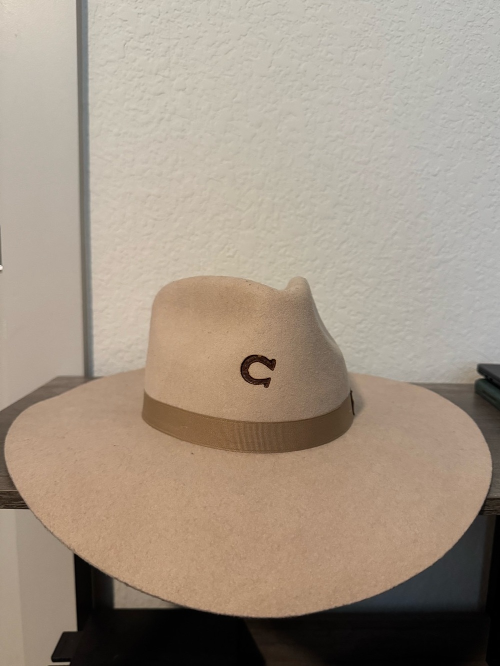 Charlie 1 Horse Wide Brim Felt Hat in Silverbelly